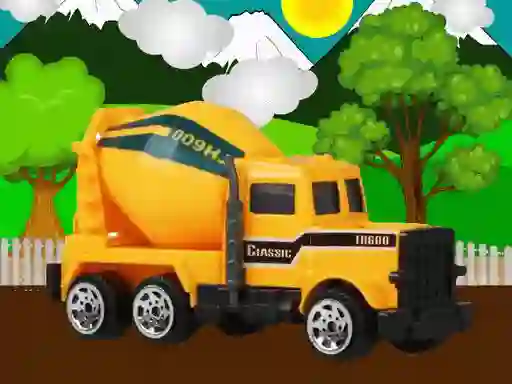Construction Vehicles Jigsaw — free online game