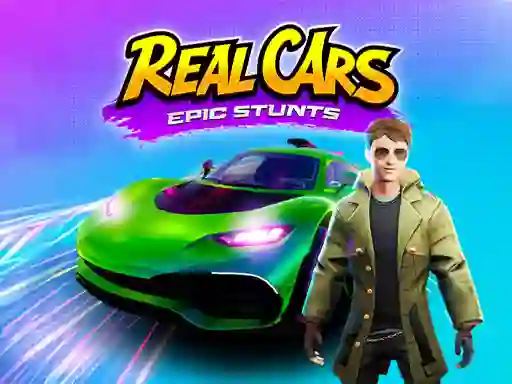 Real Cars Epic Stunts — free online game
