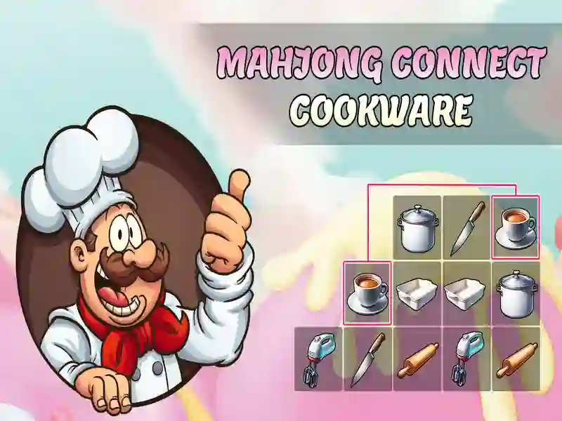 Mahjong Connect Cookware — free online game