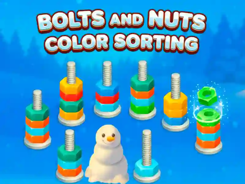 Bolts and Nuts Color Sorting — free online game