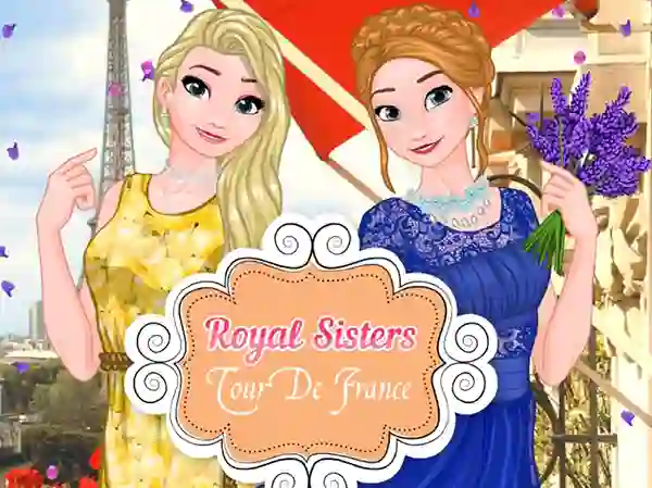 Royal Sisters Tour De France — free online game