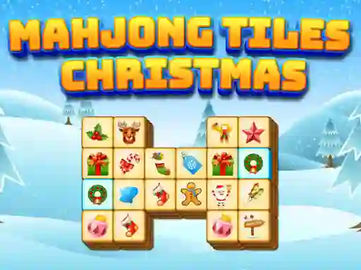 Mahjong Tiles Christmas — لعبة مجانية اون لاين