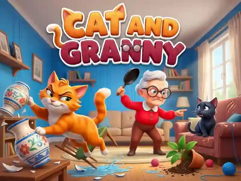 Cat and Granny — free online game
