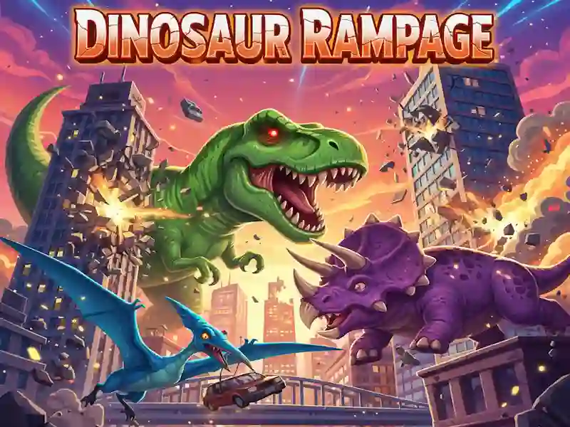 Dinosaur Rampage — free online game