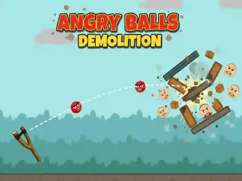 Angry Balls Demolition — free online game