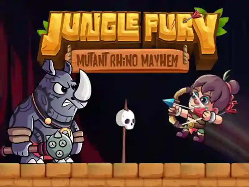 Jungle Fury Mutant Rhino Mayhem — free online game