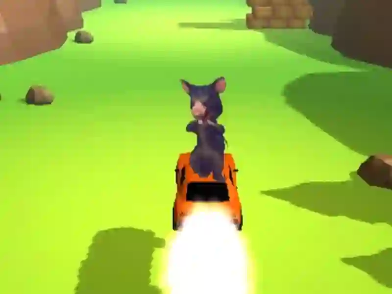 Ratomilton Flying Car Race — free online game