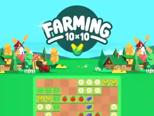 Spel Farming 10x10  aanlyn