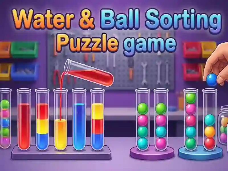 Water & Ball Sorting Puzzle game — free online game
