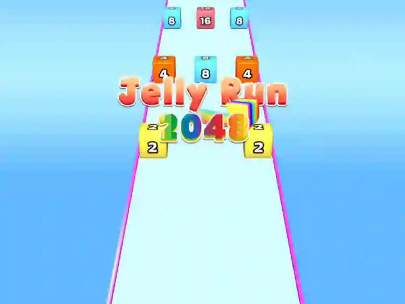 Jelly Run 2048 — free online game
