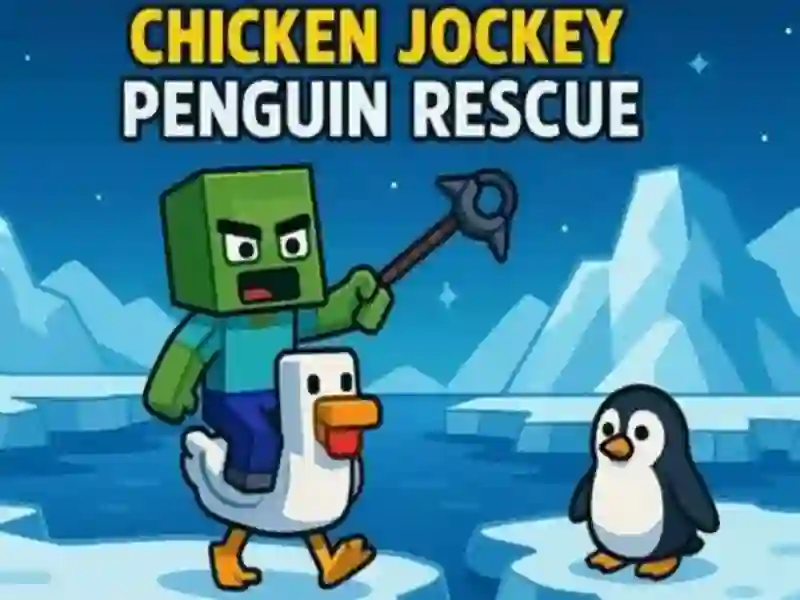 Chicken Jockey: Penguin Rescue — free online game