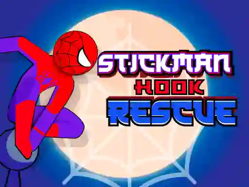 Spiderman Hook Rescue — free online game