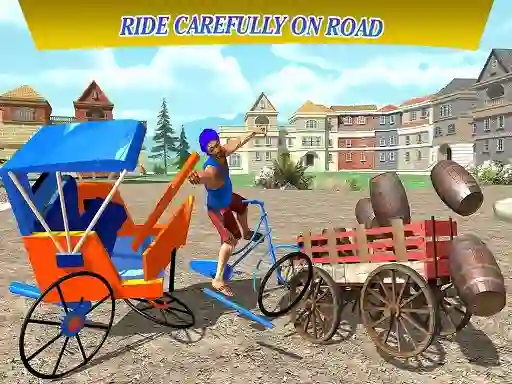 City Cycle Rickshaw Simulator — free online game
