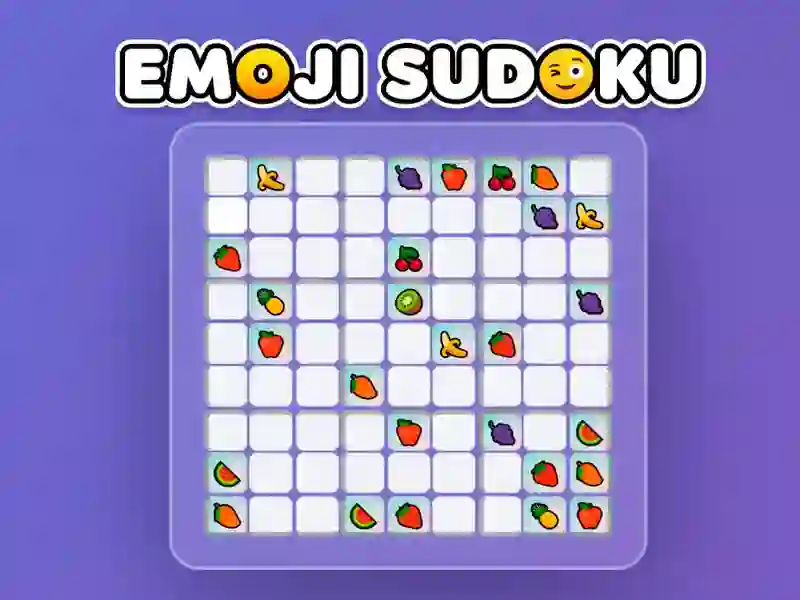 Emoji Sudoku — free online game