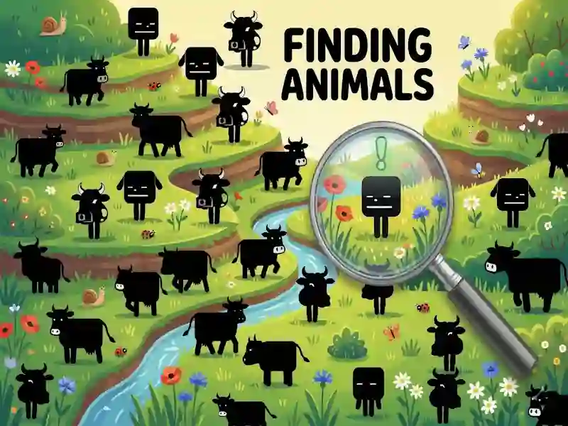 Finding Animals — free online game