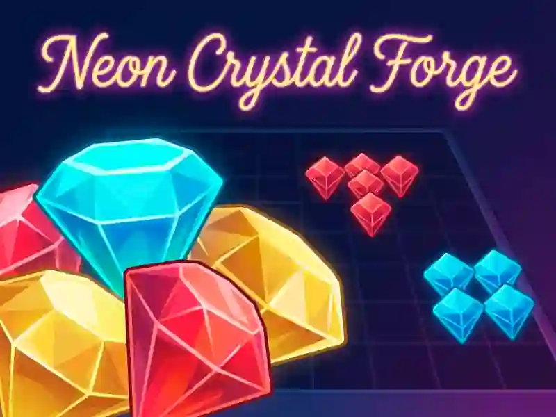 Neon Crystal Forge — free online game
