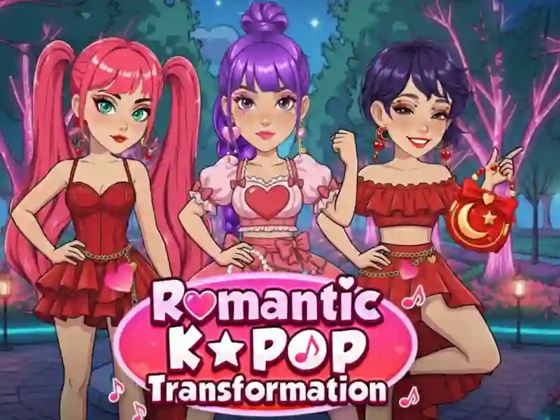 Permainan Romantic K Pop Transformation secara online