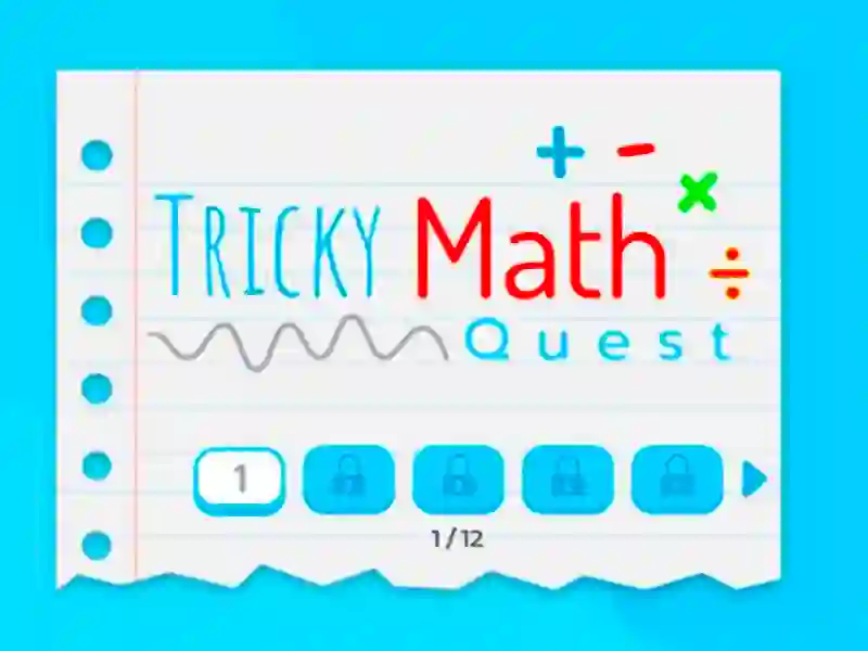 Tricky Math Quest — free online game