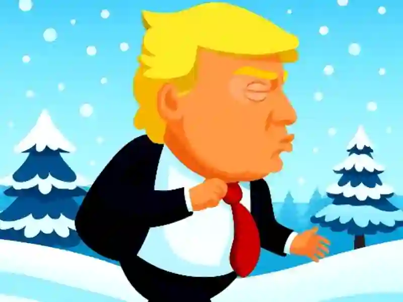 Trump Winter Adventure — free online game