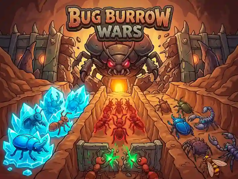 Bug Burrow Wars — free online game