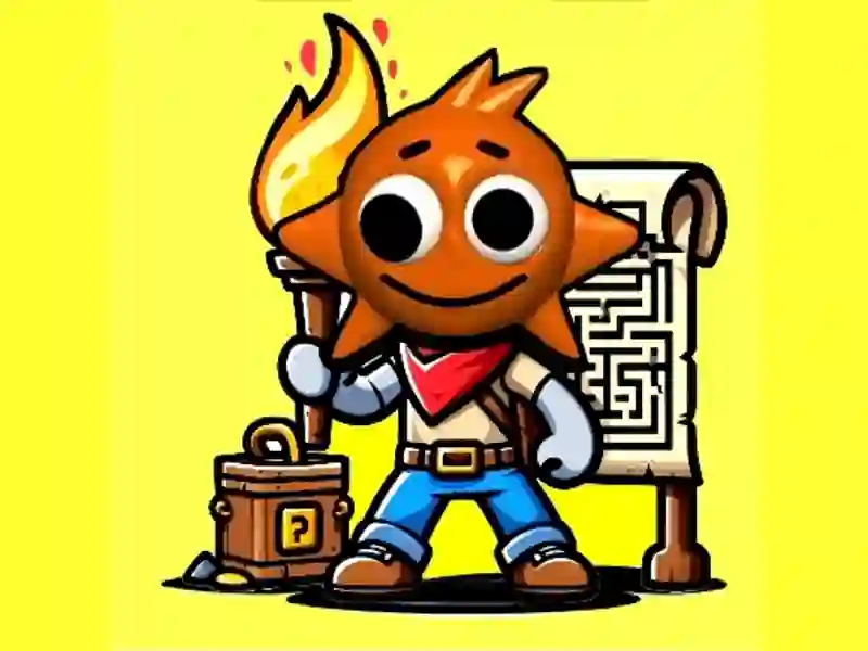 Sprunki Torches Maze — free online game