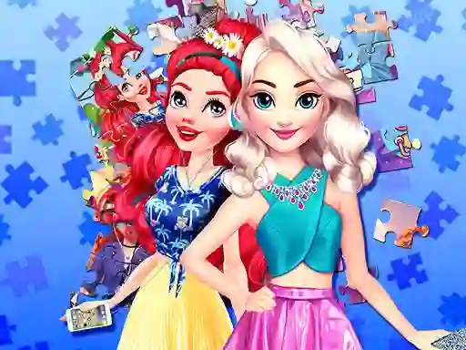 Princess Puzzle Portrait — free online game