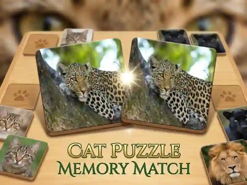 Cat Puzzle Memory Match — free online game