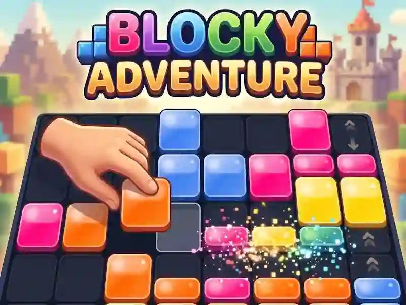 Blocky adventure — free online game