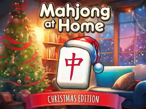 Mahjong At Home Xmas Edition — free online game