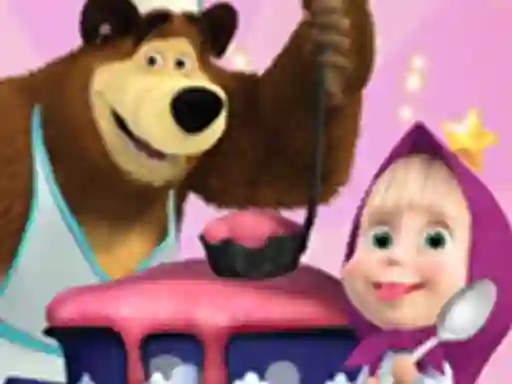 Masha And Bear Cooking Dash — free online game