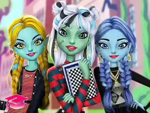 Monster Girls High School Squad — free online game