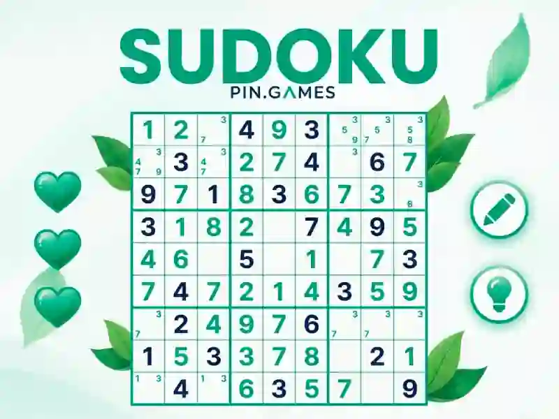 Sudoku - Pin.Games — free online game