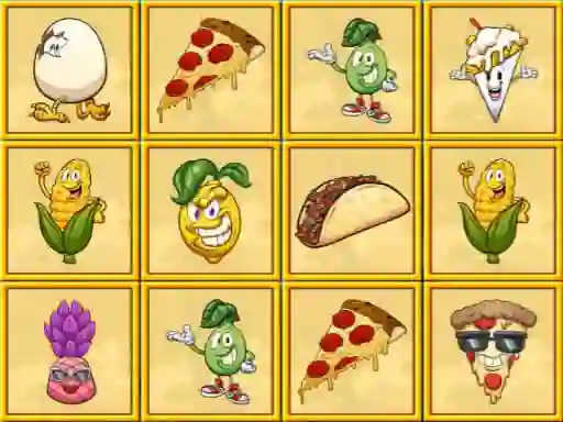 Foody Memory – ingyenes online játék