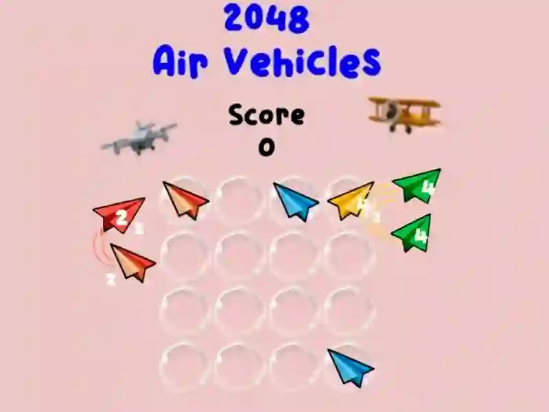 2048 Air Vehicles — free online game