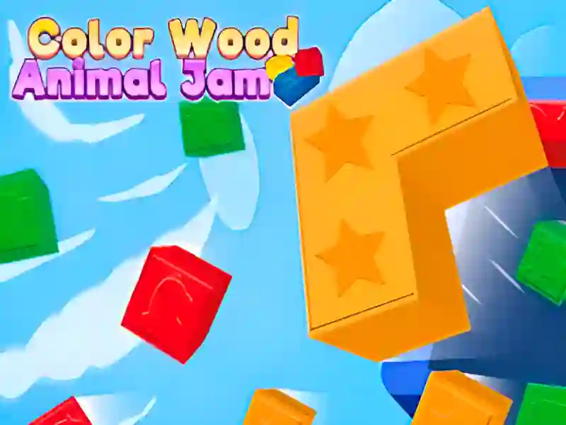 Color Wood Animal Jam — free online game