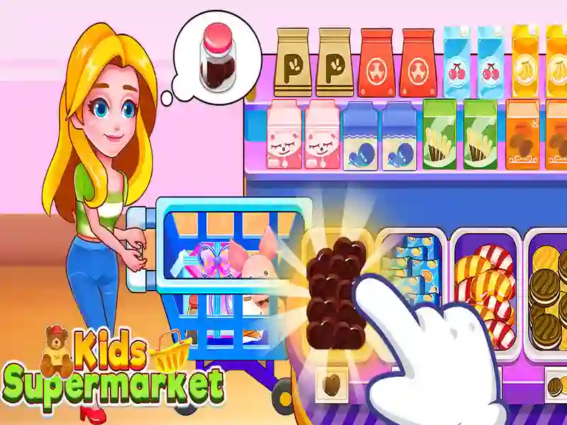 Kids Supermarket — bezmaksas tiešsaistes spēle