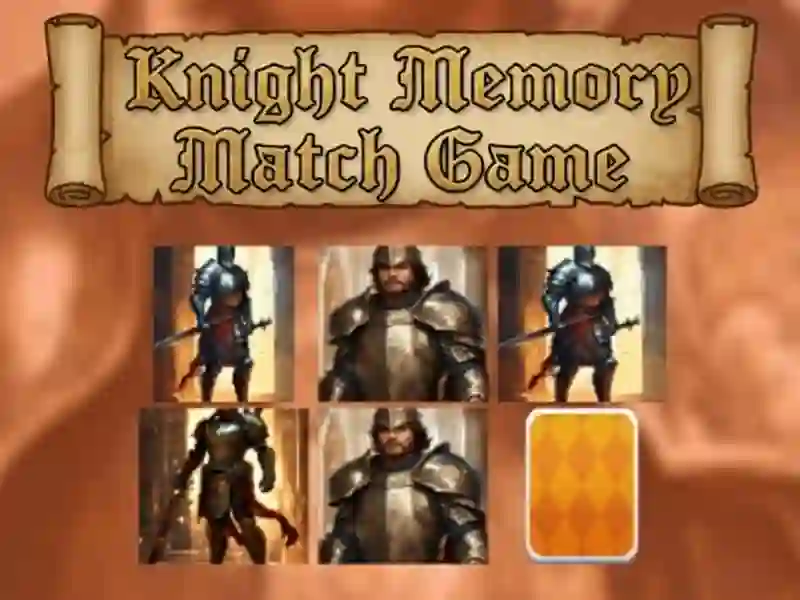 Knight Memory Match Game — free online game