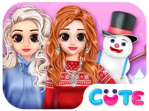 Princess Winter Style — free online game