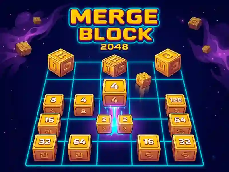 Merge Block 2048 — free online game