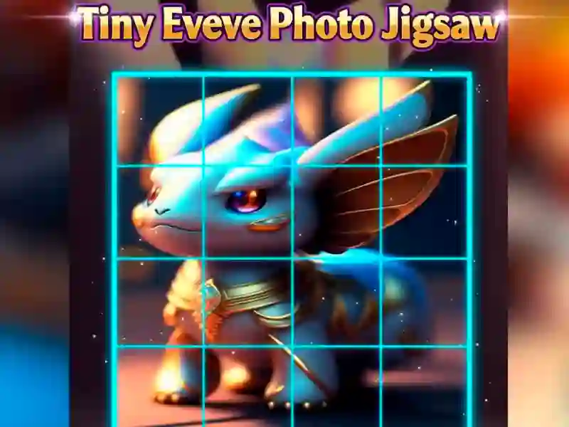Tiny Eevee Photo Jigsaw — free online game