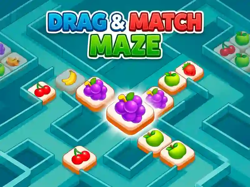 Drag & Match Maze — free online game