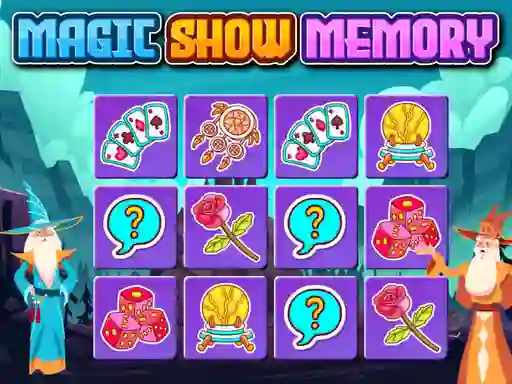Magic Show Memory — free online game
