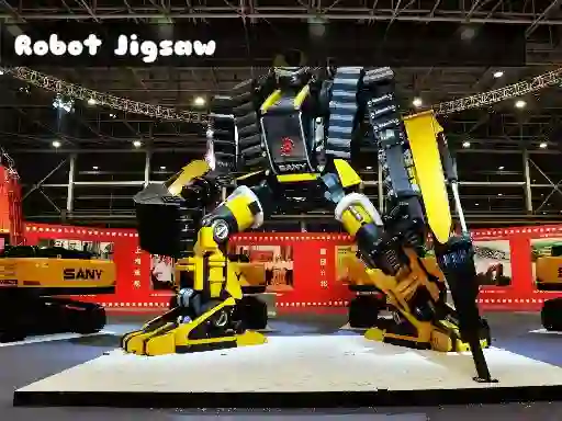 Robot Jigsaw — free online game