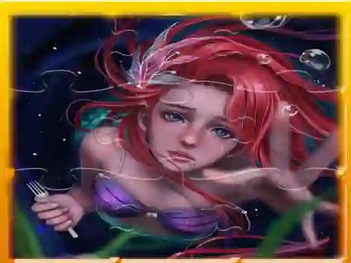 Mermaid Ariel Princess Jigsaw Puzzle — free online game