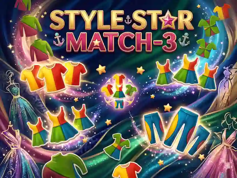 Style Star Match-3 — free online game