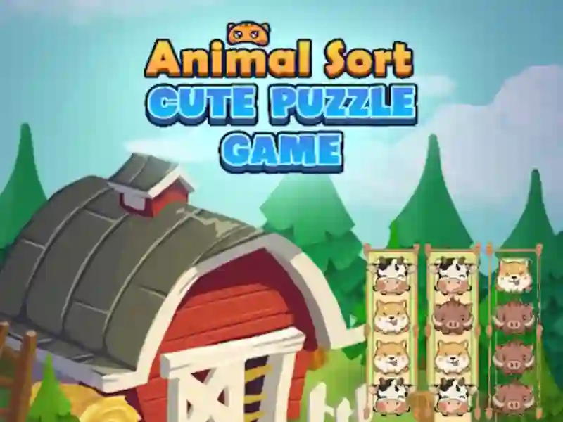 Animal Sort Cute Game Puzzle — free online game
