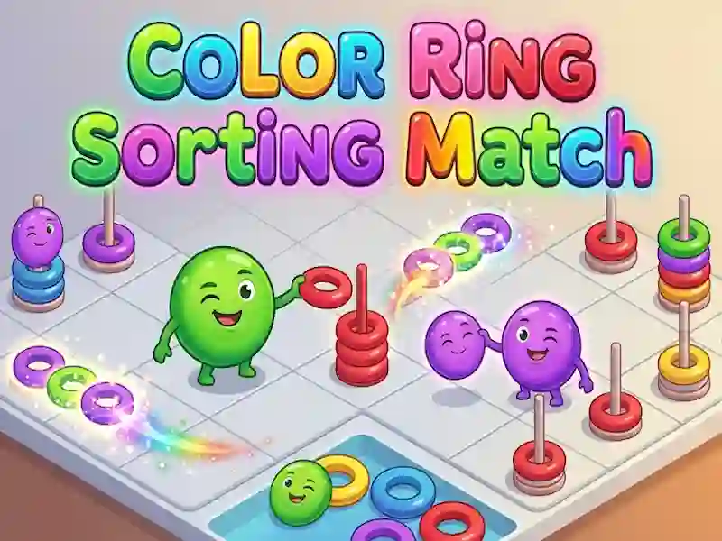 Color Ring Sorting Match — free online game