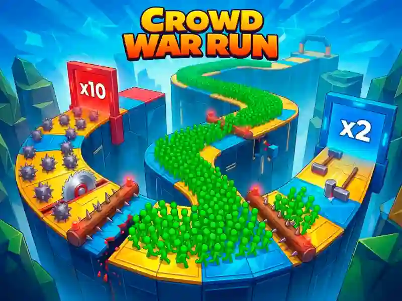 Crowd War Run — free online game