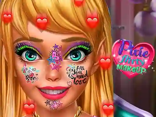 Pixie Flirty MakeUp — bezmaksas tiešsaistes spēle