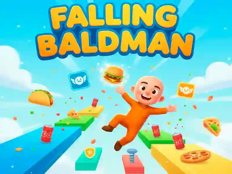 Falling Baldman — free online game